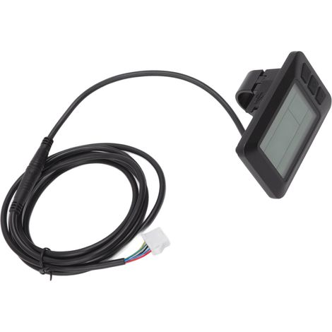 Compteur Vélo Électrique LCD Étanche 24V 36V 48V - Compatible KT, Connecteur 5 Broches (1/5)