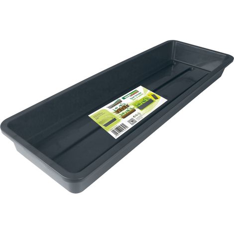 Windhager Saatschale 58 x 19 x 6 cm schiefergrau Anzuchtzubehör (1/2)
