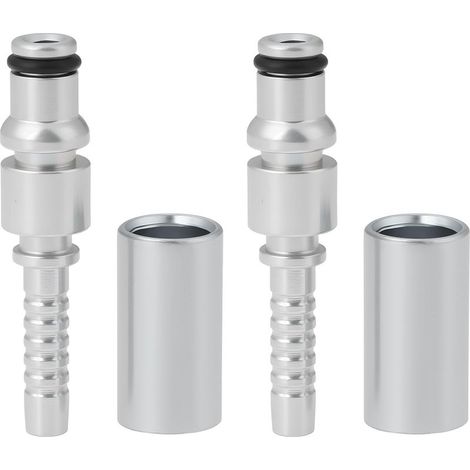 Set di 2 connettori per tubo flessibile per idropulitrice ad alta pressione da 8,9 mm, compatibili con l'adattatore di riparazione Karcher AR. (1/5)