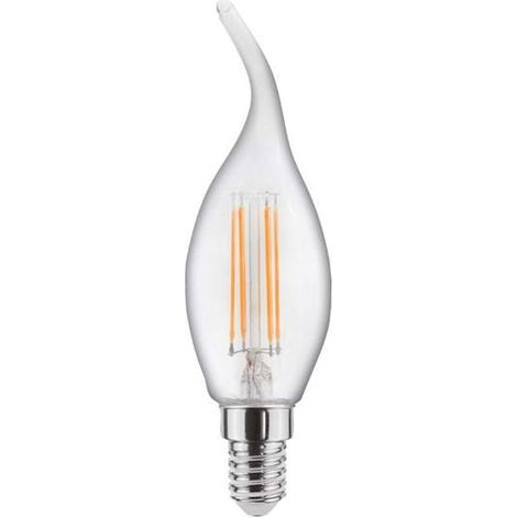 Ampoule LED Coup de Vent E14 - 4,5W – 470 lm – 2700 K - Verre transparent – Équiv. 40W