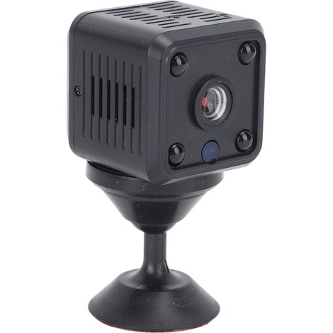 Mini caméra 1080p Wifi Vision nocturne sans fil, caméra de surveillance portable pour la maison et le bureau
