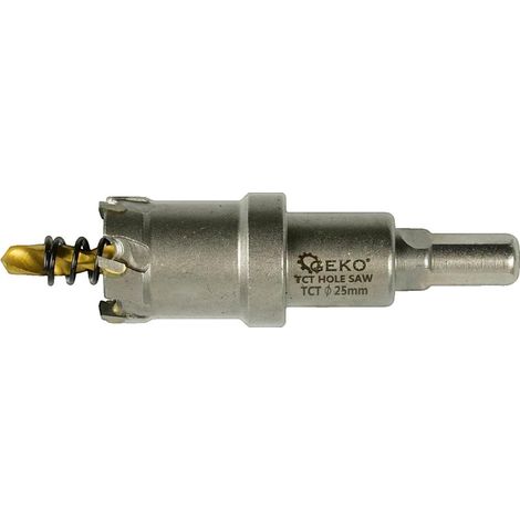 Corona de perforación geko 25 mm metálica carburo (1/2)
