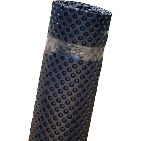 [NEUWERTIG] B-Ware Siena Garden Noppenfolie Schutzfolie Schwarz Folie Wurzelschutz 7 Mm 0,9 X 6,5 M