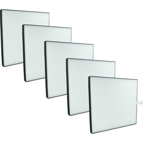 vhbw 5x HEPA Filter Ersatz für Sharp FZ-F30HFE, F30L-H für Luftreiniger - Ersatz-Filter