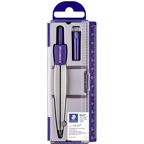 Compasso scolastico con custodia in piombo, Staedtler (1/5)