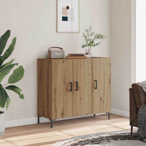 Sideboard Artisan-Eiche 90x34x80 cm Holzwerkstoff