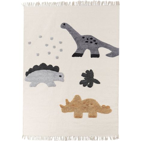 Kids Rug GHARTA Multicolour 140 x 200 cm Cotton