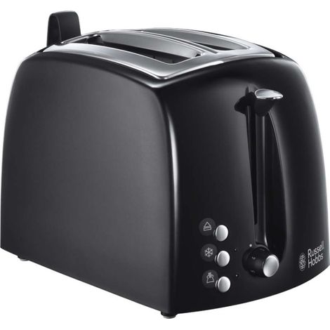 Russell Hobbs 22601-56 Toaster schwarz 2 breite Schlitze