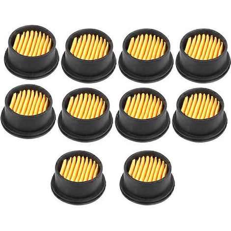 Lot de 10 filtres silencieux pour compresseur d'air et pompe d'aspirateur (1/5)