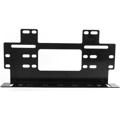 Supporto per targa anteriore in alluminio per fari fuoristrada, LED e luci di lavoro - Resistente e versatile (1/3)