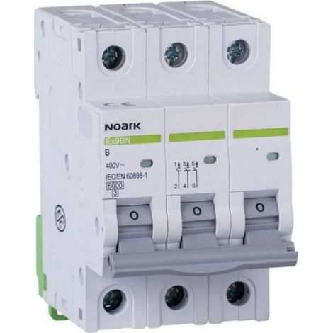 noark Ex9BN 3P B32 disjoncteurs de surintensité - 100056