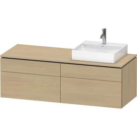 DURAVIT LC4870R71710000 Console WTU blanc L-Cube 550x1400x482 mm