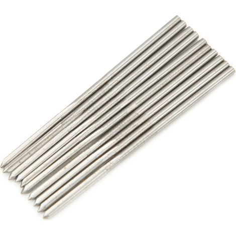 Lot de 10 alésoirs en acier rapide entièrement rectifiés de 1,7 mm pour machines à queue droite (1/5)