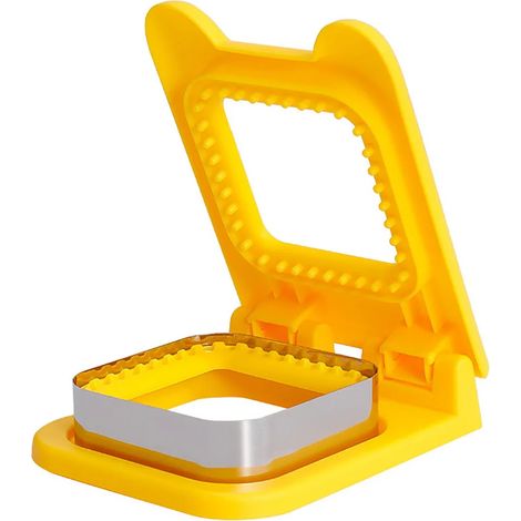 Coupe-sandwichs et scelleuse, appareil à sandwichs de poche, lames en acier inoxydable, outil de découpe de sandwichs pour enfants (1/5)