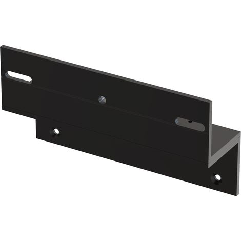 Equerre Z ajustable pour série V300 - Aluminium noir - SEWOSY - V300ZN
