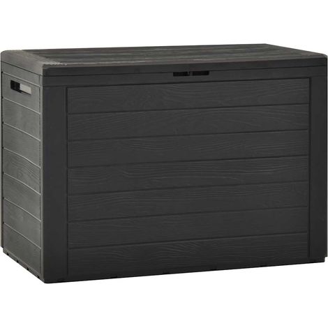 Baule da Giardino Antracite 78x44x55 cm vidaXL (1/5)