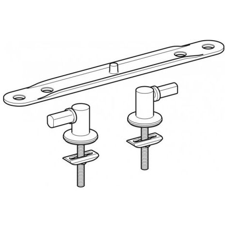 Charniere inox Geberit pour 573015/573075/576300 598138000