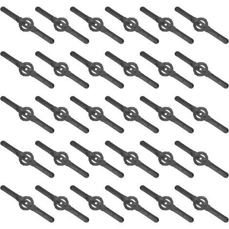 Lot de lames débroussailleusede Tondeuse à Gazon Lamesrechange en pour 30 3 1 plastique (1/4)