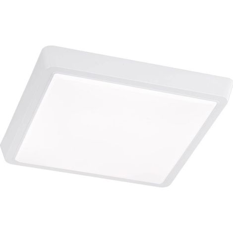 Lampada da soffitto Lampada da ingresso Lampada da cucina a LED bianca quadrata, metallo acrilico, 15W 1100lm 3000K, LxPxH 31x31x4,5 cm (1/2)