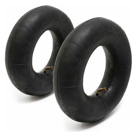 Lot 2 Chambre air Tondeuse autoportée 13x5.00-6 Enveloppe pneumatique TR87 Valve (1/2)