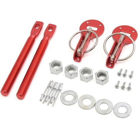 Kit De Verrouillage De Capot 1pc Pour Auto Course