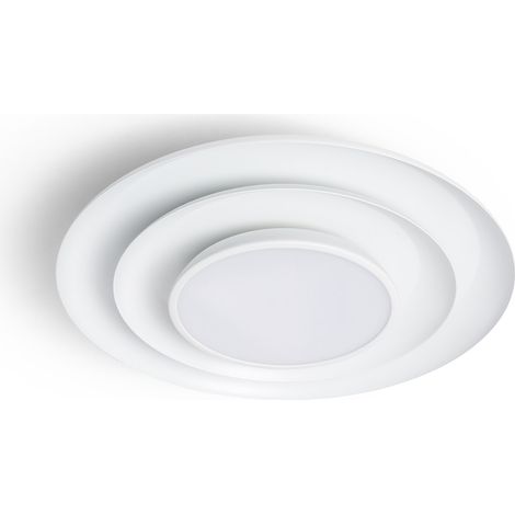 Plafón LED 20W Circular Metal Ø300 mm CCT Seleccionable Wendel Telmor Blanco (1/5)