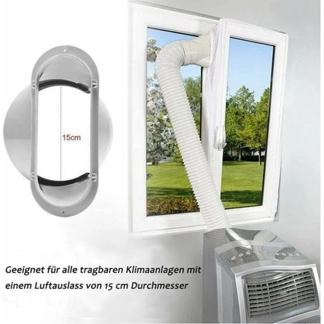Air Conditioner Window Hose Adapter Flat Mouth Interface 15cm,Window ...