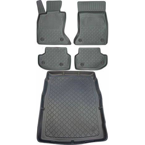 Juego de alfombrillas para coche y alfombrilla para maletero para BMW Serie 5 F10 Sedán (2013-04.2017) (1/5)