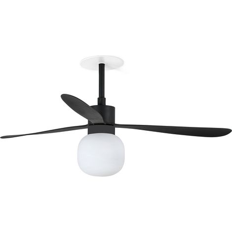 AMELIA BALL RECESSED Ventilator schwarz/schwarz Wall Control 2700K