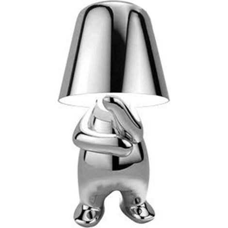 Kleine Nachttischlampe mit Touch-Dimmfunktion und 3 Modi – ideales Geschenk