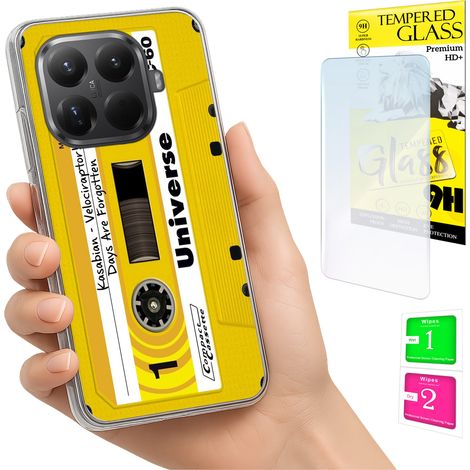 Funda para Xiaomi 15T Pro con cubierta trasera y cristal 9H (1/5)