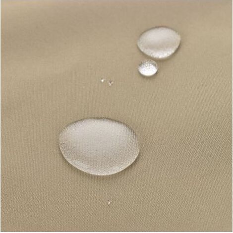 Ombrellone da esterno impermeabile 270 cm resistente ai raggi UV compatibile con 8 stecche Copertura per ombrellone da patio grigio-verde (1/5)