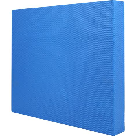 Tapis de yoga souple bleu, coussin d'équilibre rembourré pour entraînement abdominal et taille, équipement de fitness (1/5)