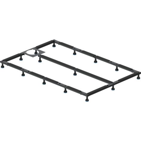 Marco de patas Duravit para platos de ducha 120x90 cm, regulable (1/3)