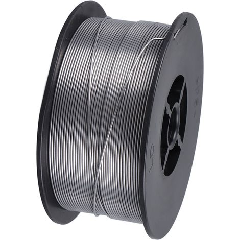 Fil de soudage sans gaz à âme fourrée, en acier au carbone, diamètre 0,8 mm, fil plein pour le soudage, 1 kg