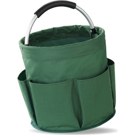Wenko CADDY bolso de herramientas de jardín verde práctico y resistente (1/5)