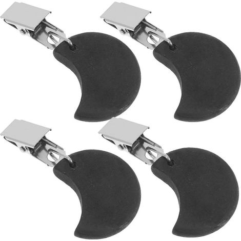 Lot de 4 poids de nappe délicats avec pinces pour tables d'extérieur, pinces de fixation réutilisables, pendentifs décoratifs pour nappes (1/5)