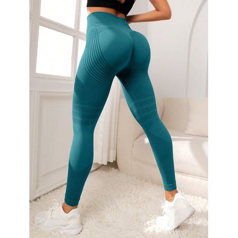 3D-Kompressionsleggings gegen Cellulite, Anti-Cellulite-Leggings für Damen, formen Sie Ihre Silhouette mühelos neu (K Green) (1/5)