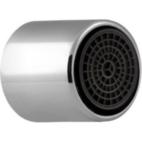 Filtre aérateur femelle Metalplast 22/100, réduit la consommation d'eau de 60 %, paquet de 25 unités.