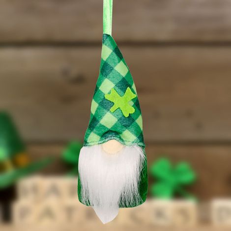 Doll - St Patrick's Day Dwarf Pendant - Home Window Door Decoration - 16x5 cm - 10 g - 1 Piece (1/5)