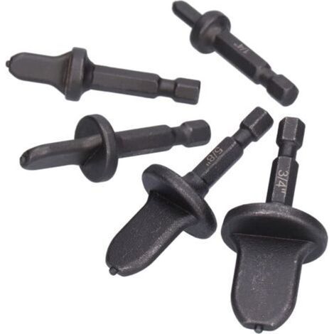 Kit di espansione per tubi in rame da 5 pezzi – raccordi esagonali da 1/2″, 5/8″ e 3/4″ per la manutenzione degli impianti di condizionamento.