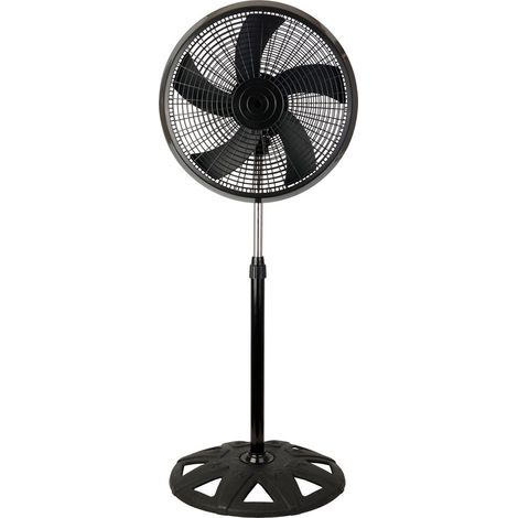 Ventilador de pie Agudo motor AC 65W negro (1/2)