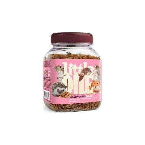 Litte One Vermi della farina Snack per criceti, ratti, topi, gerbilli 70 g - Vermi della farina 70 g