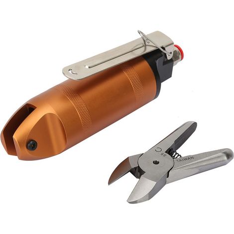Beyamis Pince coupante pneumatique HS20 pour fer, acier inoxydable, laiton et fil (S5)