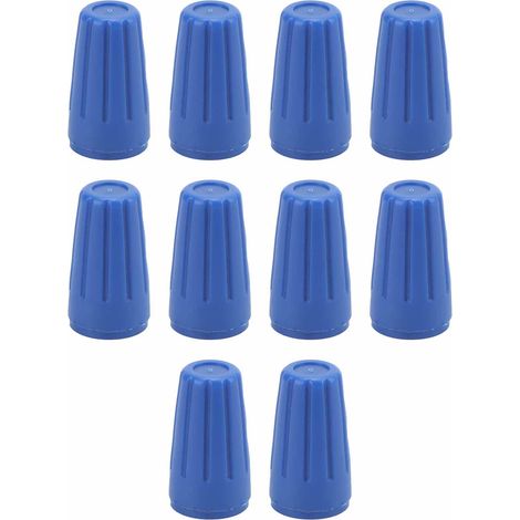 10 Capuchons de connexion électrique étanches, bornes à sertir isolées, cosse de câblage, lot de 10 pièces (1/5)