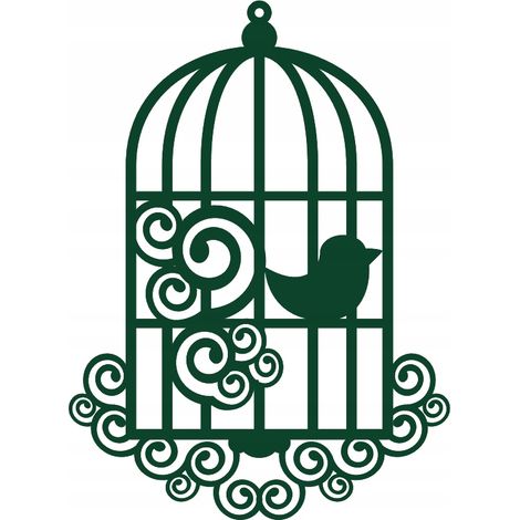 P1 Anhänger in Form eines Käfigvogels, durchbrochenes Ornament (1/5)