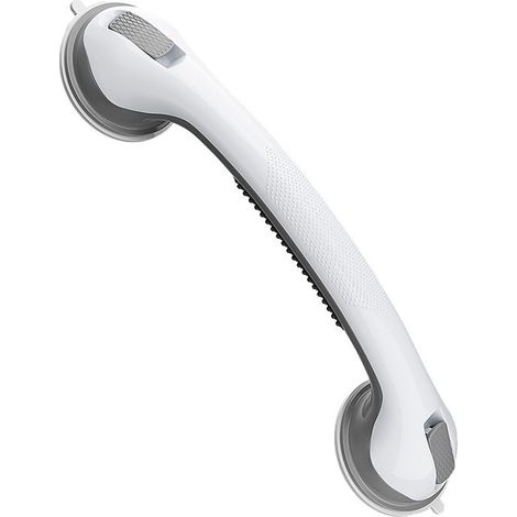 Poignée à ventouse, barre d'appui pour salle de bain, forte adhérence, sans perçage - 43 cm - 1 pièce (1/5)