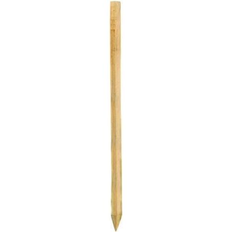 TUTORE LEGNO CON PUNTA IN PINO IMPREGNATO  -- cm.2,8x2,8x150h.  PZ 1  FER 428071