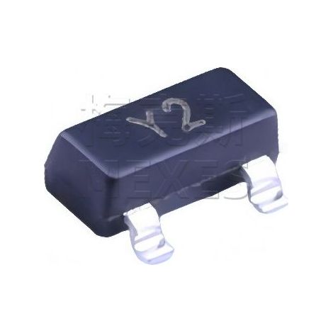 Changdian/Changjing SS8550 Y2 SOT-23 SMD-Transistor-Signalchips, 5 Stück geliefert.