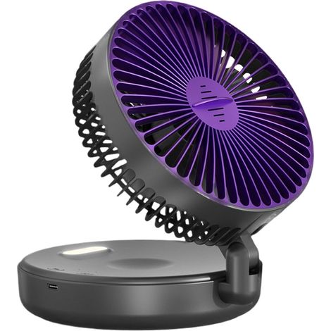 Ventilateur Circulateur d'Air Ventilateur de Bureau avec Diffuseur (1/5)